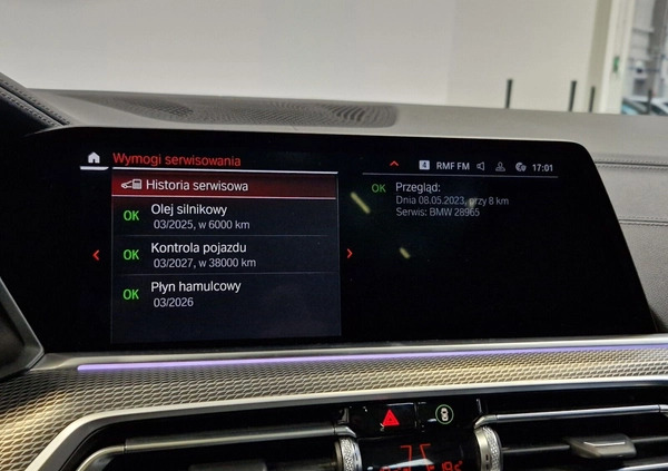 BMW X6 cena 369900 przebieg: 24334, rok produkcji 2023 z Poniec małe 137